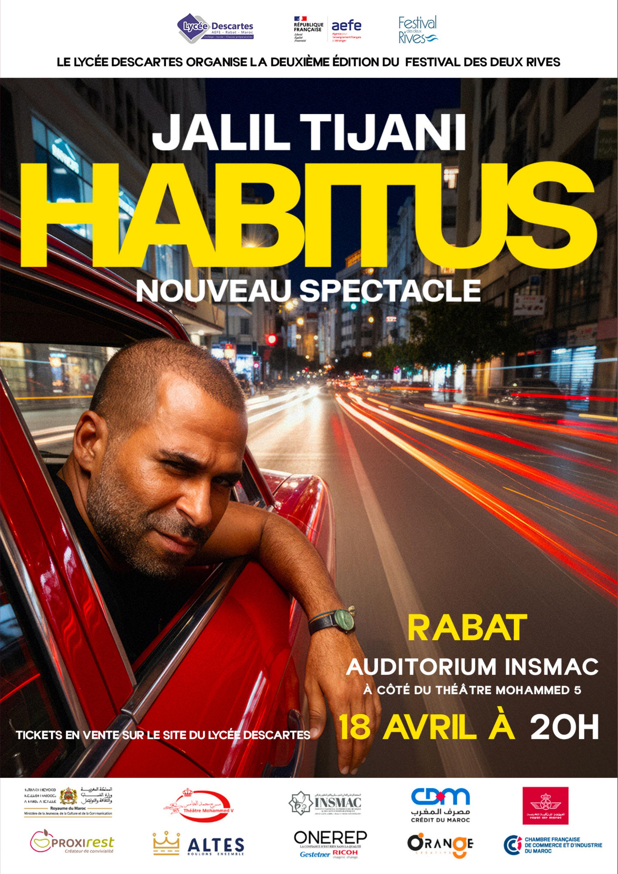 Affiche « Habitus » — Jalil Tijani